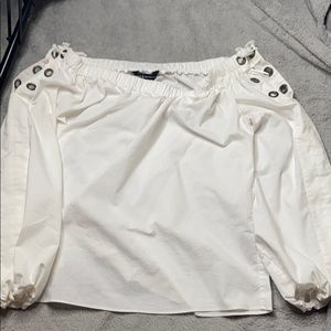 Off the shoulder shirt